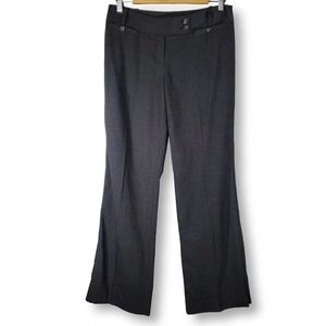 Ann Taylor Petites Lindsay Trouser Pants Charcoal Gray Size 4P